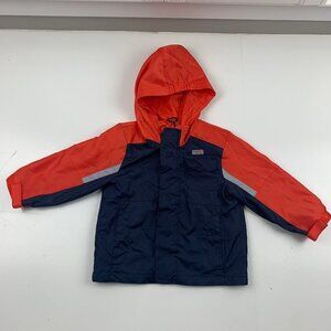 OshKosh B'Gosh Windbreaker/Rain Hooded Jacket Kids Size 4